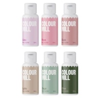 Ölbasierte Gel-Farbstoffe Botanics von Colour Mill - 20 ml - 6 Stück