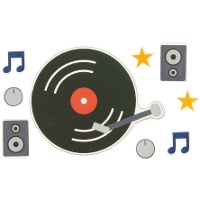 2D-Zucker-Dekoration für Torte 