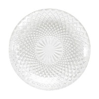 15 cm Graviertes Kristallglas Dessertteller