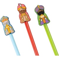 Bleistift mit Motiv der Heiligen Drei Könige - 1 Stück