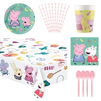 Peppa Pig Party-Set - für 8 Personen