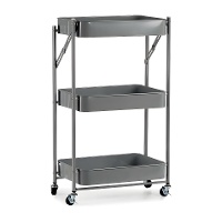 Zusammenklappbarer Trolley 78,5 x 45,5 x 29,5 cm - 1 Stück.