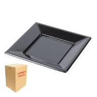 23 cm bunte Plastikteller - 480 Stk.