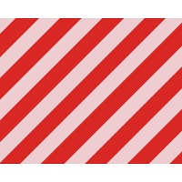 Geschenkpapier mit rosa und roten Streifen, 2 x 0,70 m - 1 Stück