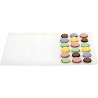 Silikonmatte für Macarons 30 x 40 cm - Decora - 48 Vertiefungen