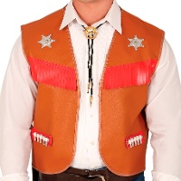 Cowboy-Weste - 1 Stück