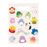Plastiktüten mit Squishmallows?Motiven - 6 Stück