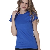 Damen T-Shirt aus 100% Baumwolle, 150 g - 1 Stück