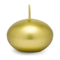 Schwimmende Metallkerze 4 cm - 50 Stück