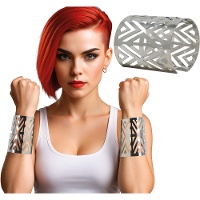 Futuristisches Armband im Cyberpunk-Stil - 1 Stück