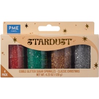 Essbarer Glitzer Weihnachtsmotive Kit, 120 gr - PME