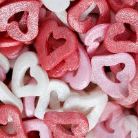 Hohlherz-Streusel 60 g - Azucren