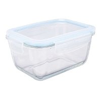 Rechteckiges Borosilikatglas Tupper von 0,95 L