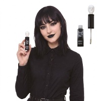 Matt-schwarzer Liquid-Lippenstift im Gothic-Stil - 1 Stück