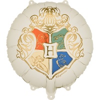 Harry-Potter-Folienballon mit Hogwarts-Wappen, 35 cm
