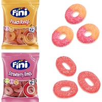Ringe mit Zuckerguss - Fini - 90 gr