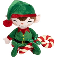 Weihnachtliches Elfen-Plüschtier, 40 cm