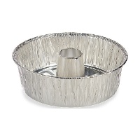 Einweg-Backform für Kuchen, 19,5 x 19,5 x 6 cm - 4 Stück