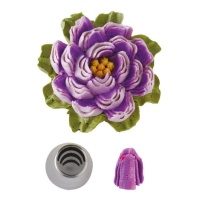 Einfache Tülle mit drei Blütenblättern nº 7 - Decora