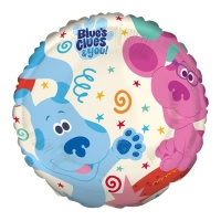 Runder Blue's Clues-Folienballon, 45,7 cm - Ciao