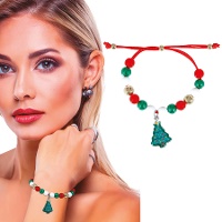 Weihnachtsfichten-Armband