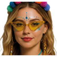 Gafas amarillas retro