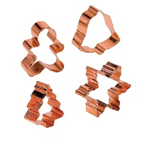 Ausstechformen mit Weihnachtsmotiv - Patisse - 4 Stück