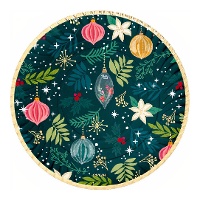 Deko-Tablett, 30 cm - 2 Stück