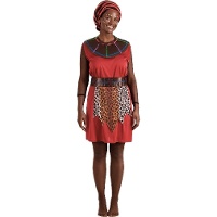 Afrikanisches Maasai-Kostüm für Frauen