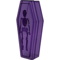 Lila Sargkästchen 19 x 9 cm