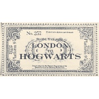Harry-Potter-Servietten 'London to Hogwarts' 20 x 11 cm - 20 Stück