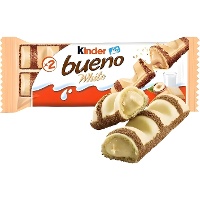 Kinder bueno White mit Haselnusscremefüllung - Kinder - 1 Stück