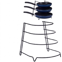 26,5 x 24 x 24 cm Pfannen-Organizer - 3 Fächer