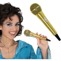Goldenes Mikrofon, 20 cm