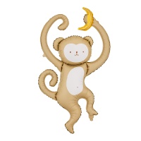 Folienballon Affe 88 x 51 cm