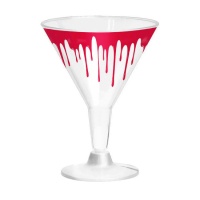 Blutiges Cocktailglas 180 ml - 3 Stück