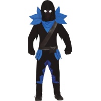 Schwarzer Krieger Junior Kostüm