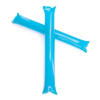 Farbige Plastik-Bastom-Sticks - 2 Stück
