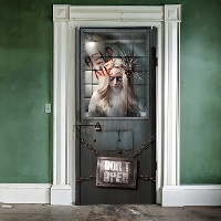 Dekoration für psychiatrische Anstaltstür, 1,80 x 0,80 m