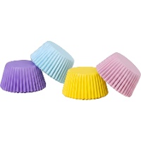 Cupcake-Kapseln von 3,2 cm in Pastellfarben - Decora - 200 Stück