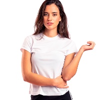Atmungsaktives Damen T-Shirt aus 100% Polyester, 135 g - 1 Stück