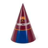 FC Barcelona Partyhüte - 6 Stück