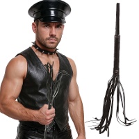 Peitsche mit Stacheln - 54 cm
