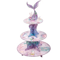 Süßigkeiten-Etagere mit Meerjungfrauenflosse
