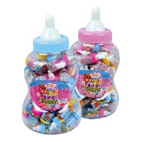 Mini-Fläschchen mit Bonbons zu 20 g - 50 Einheiten