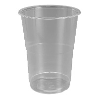 Transparente Kunststoffbecher, 500 ml - 25 Stück