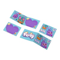 Furby-Einladungen - 6 Stück