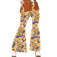 Hippie-Hose der 70er Jahre für Damen