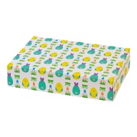 Geschenkbox 23,5 x 16 x 5 cm mit fröhlichen Küken