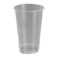 Transparente Kunststoffbecher 600 ml - 25 Stück